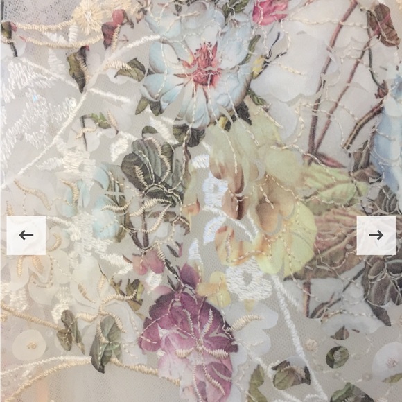 RARE Ines Di Santo Bloom Wedding Dress 12 - Picture 5 of 16